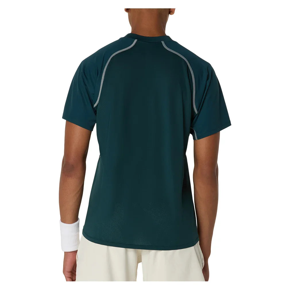 Men's Match ACTIBREEZE Tennis Polo Saxon Green