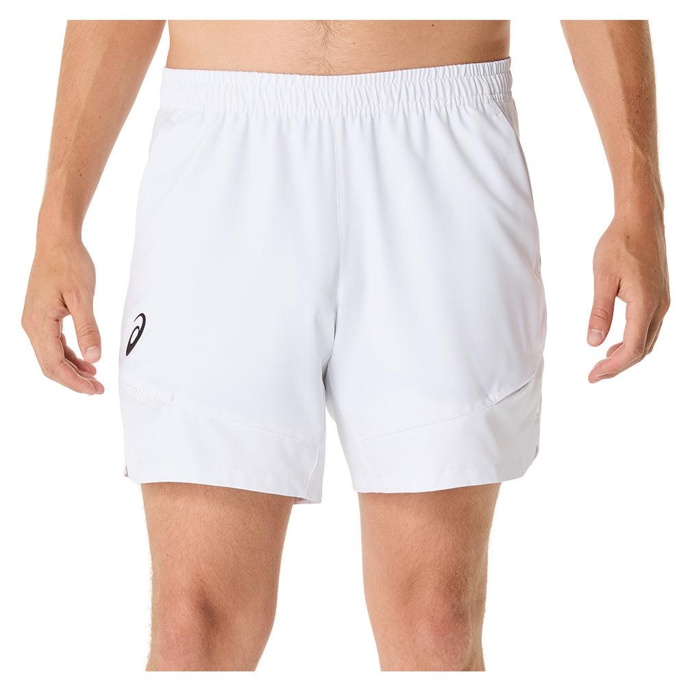 Men's Match 7 Inch Tennis Short Brilliant White
