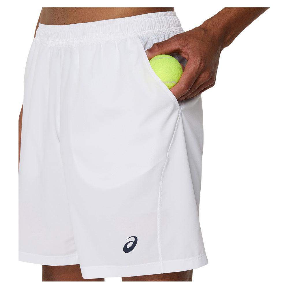 Men's Court 9 Inch Tennis Short Brilliant White