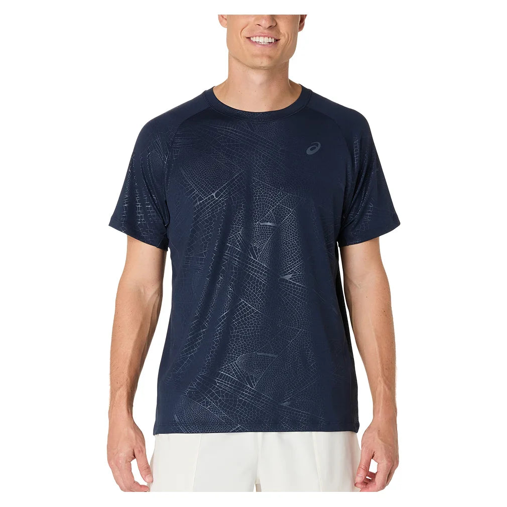 Men's Game All Over Print Short Sleeve Tennis Top