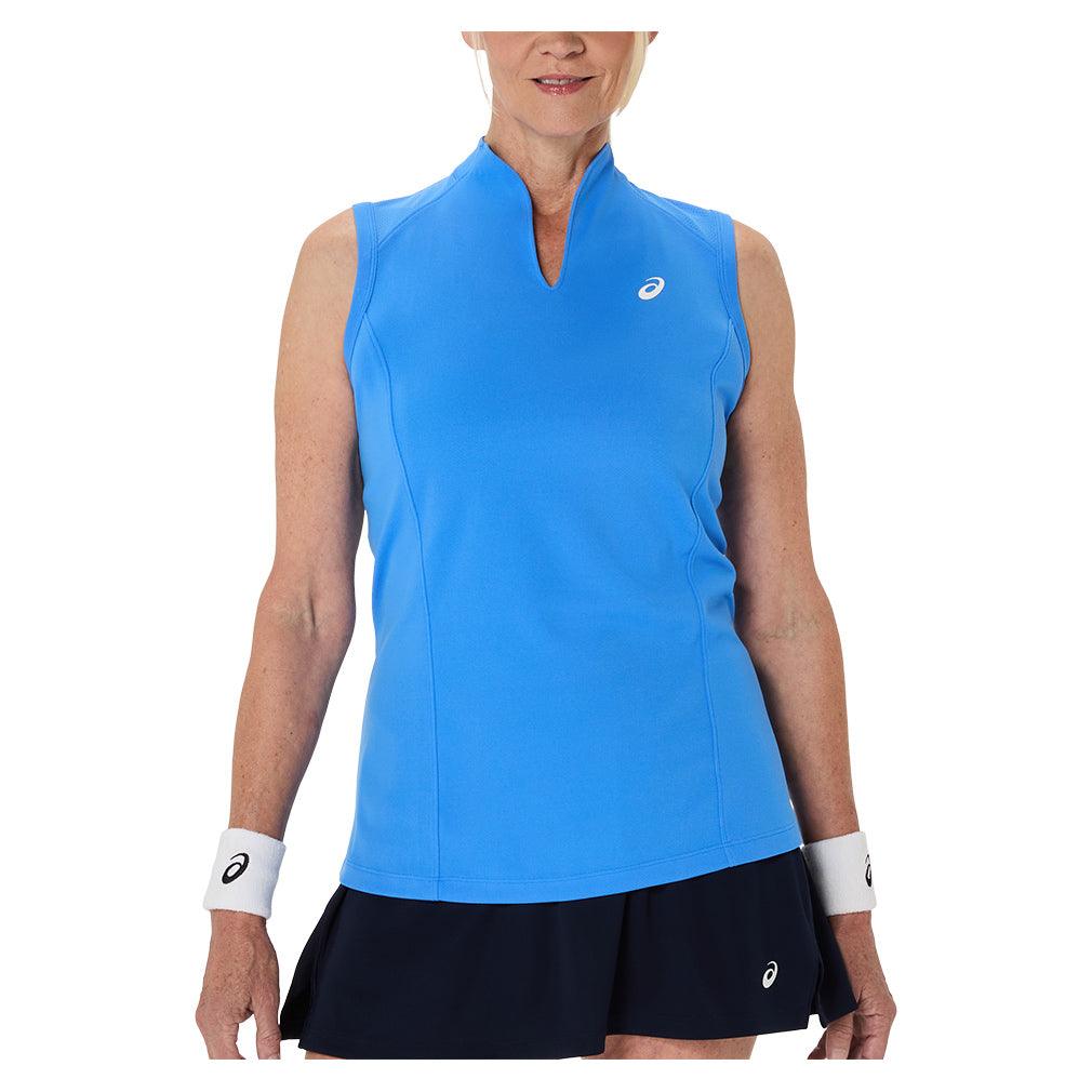 Women's Court Tennis Tank Blue Coast