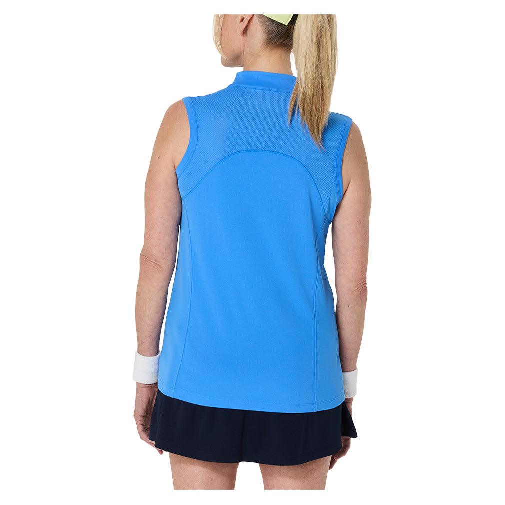 Women's Court Tennis Tank Blue Coast