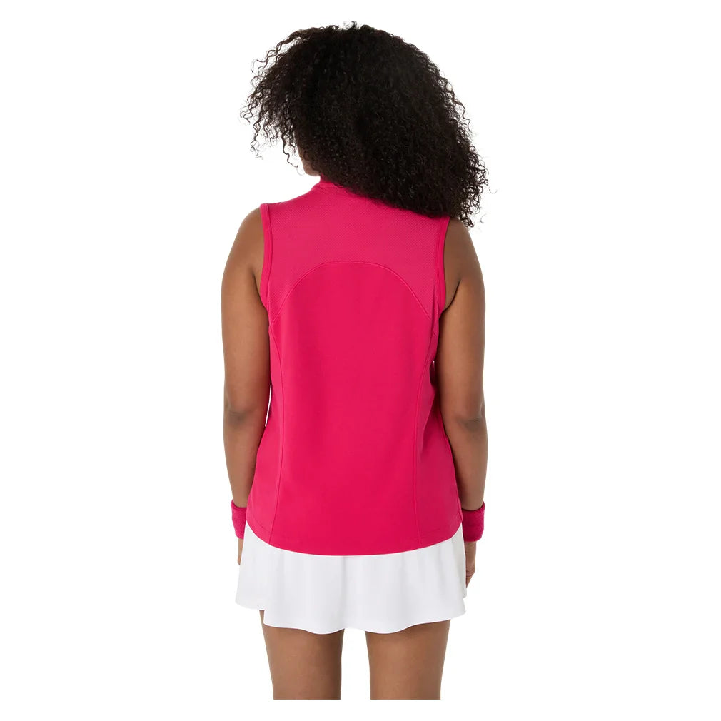 Women's Court Tennis Tank Bright Rose