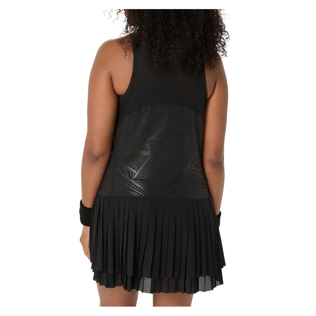 Women's Match Night Energy Tennis Dress Performance Black
