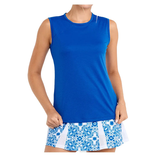 Women's Sleeveless Tennis Top Ocean