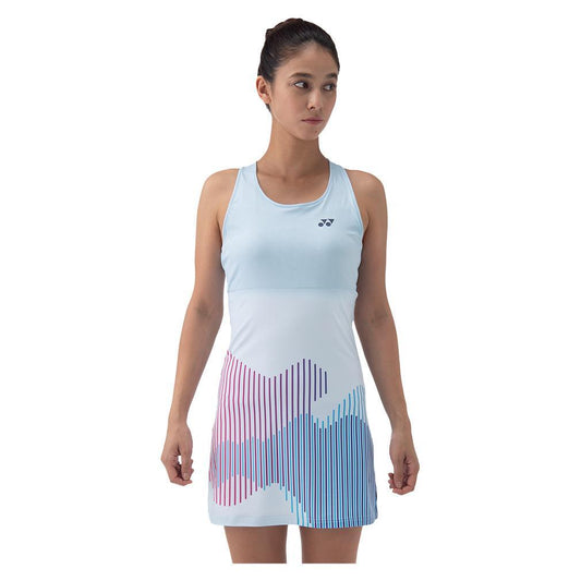 Women's Tournament Tennis Dress with Inner Shorts Crystal Blue