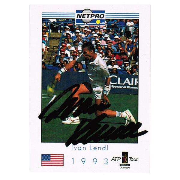 Ivan Lendl Signed Men's Card