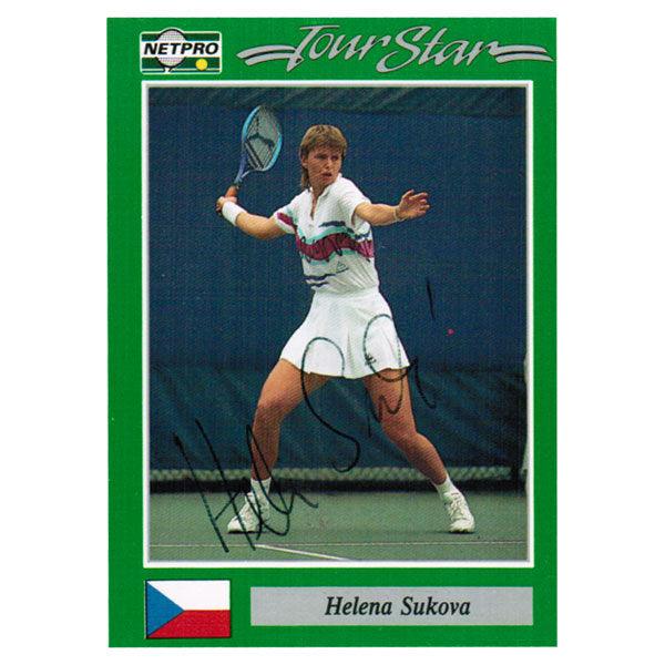 Helana Sukova Signed Women's Card