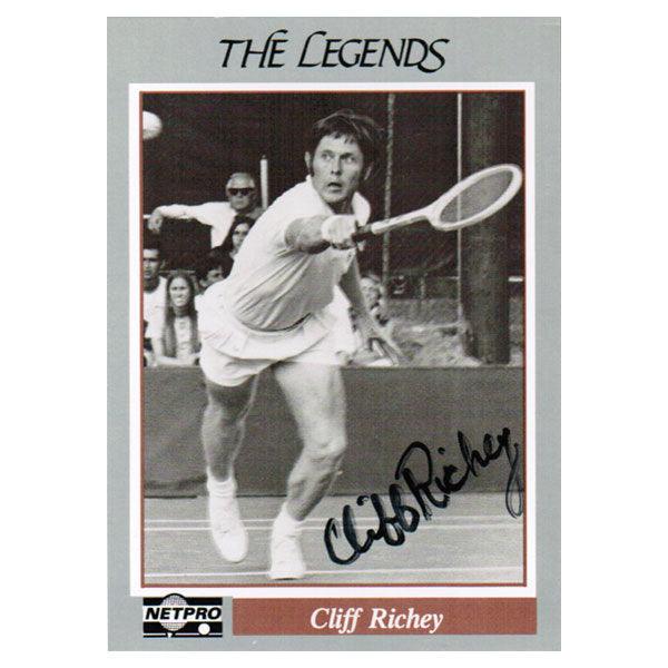 Cliff Richey Signed Legends Card
