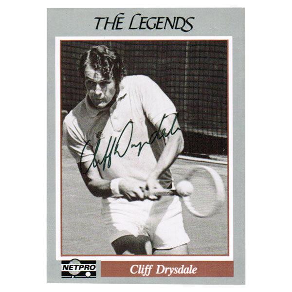 Cliff Drysdale Signed Legends