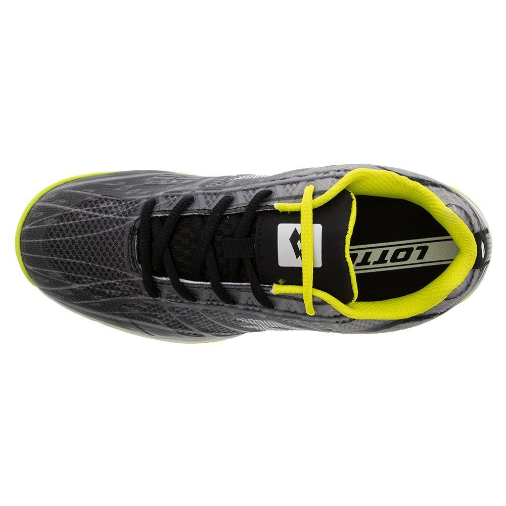 Juniors' Mirage 300 Speed Tennis Shoes All Black and All White