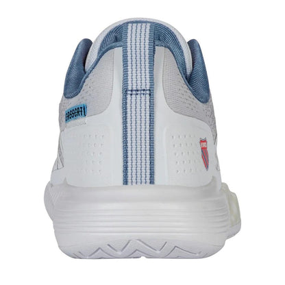 Women's Ultra Court Pickleball Shoes White and Faded Denim