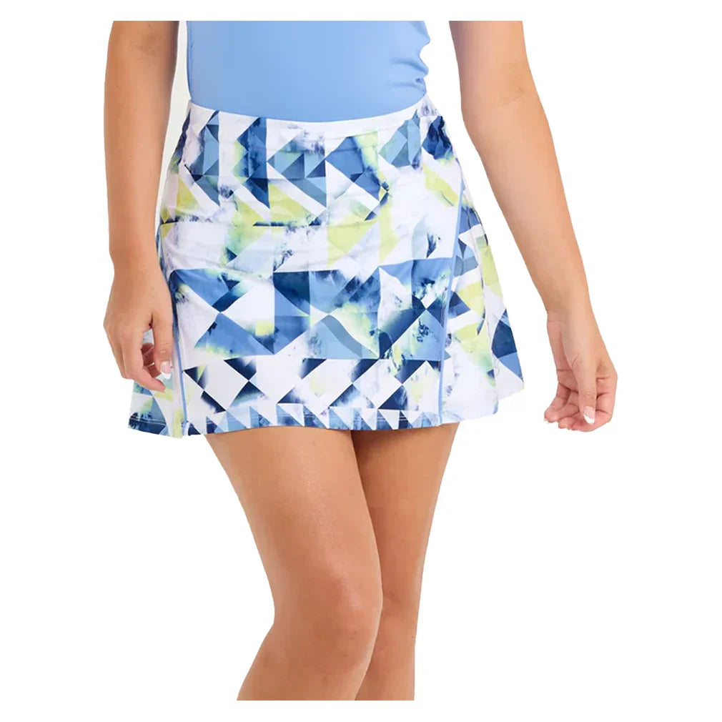 Women's 14 inch High-Waisted Tennis Skort Kaleidoscope