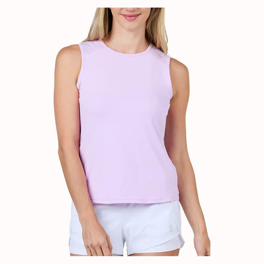 Women's Sleeveless Tennis Top Lavender