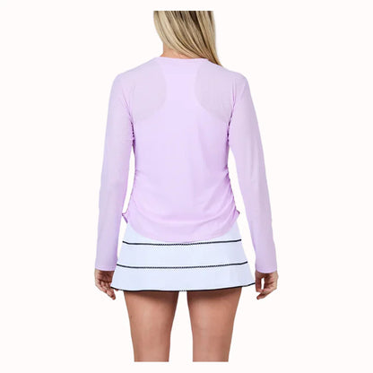 Women's Long Sleeve Tennis Top Lavender