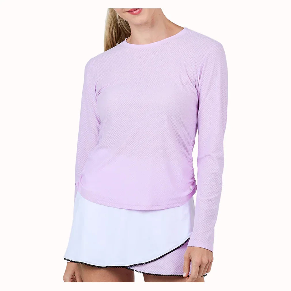 Women's Long Sleeve Tennis Top Lavender