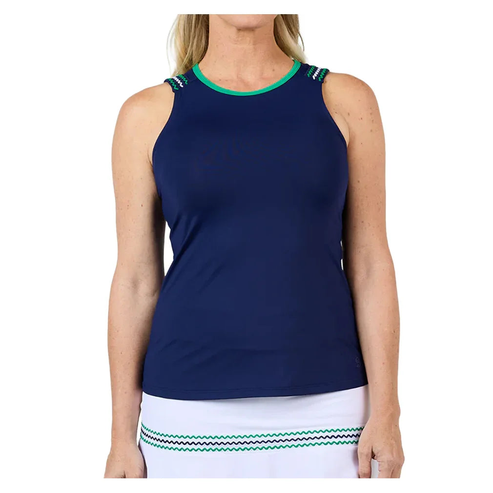 Women's Tennis Tank Navy