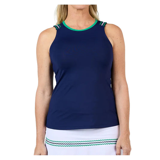 Women's Tennis Tank Navy