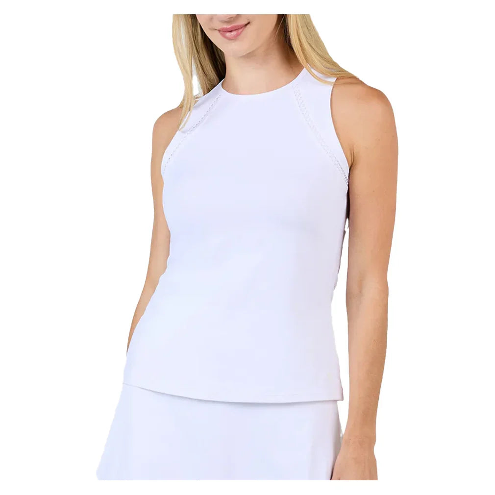 Women's Tennis Tank White