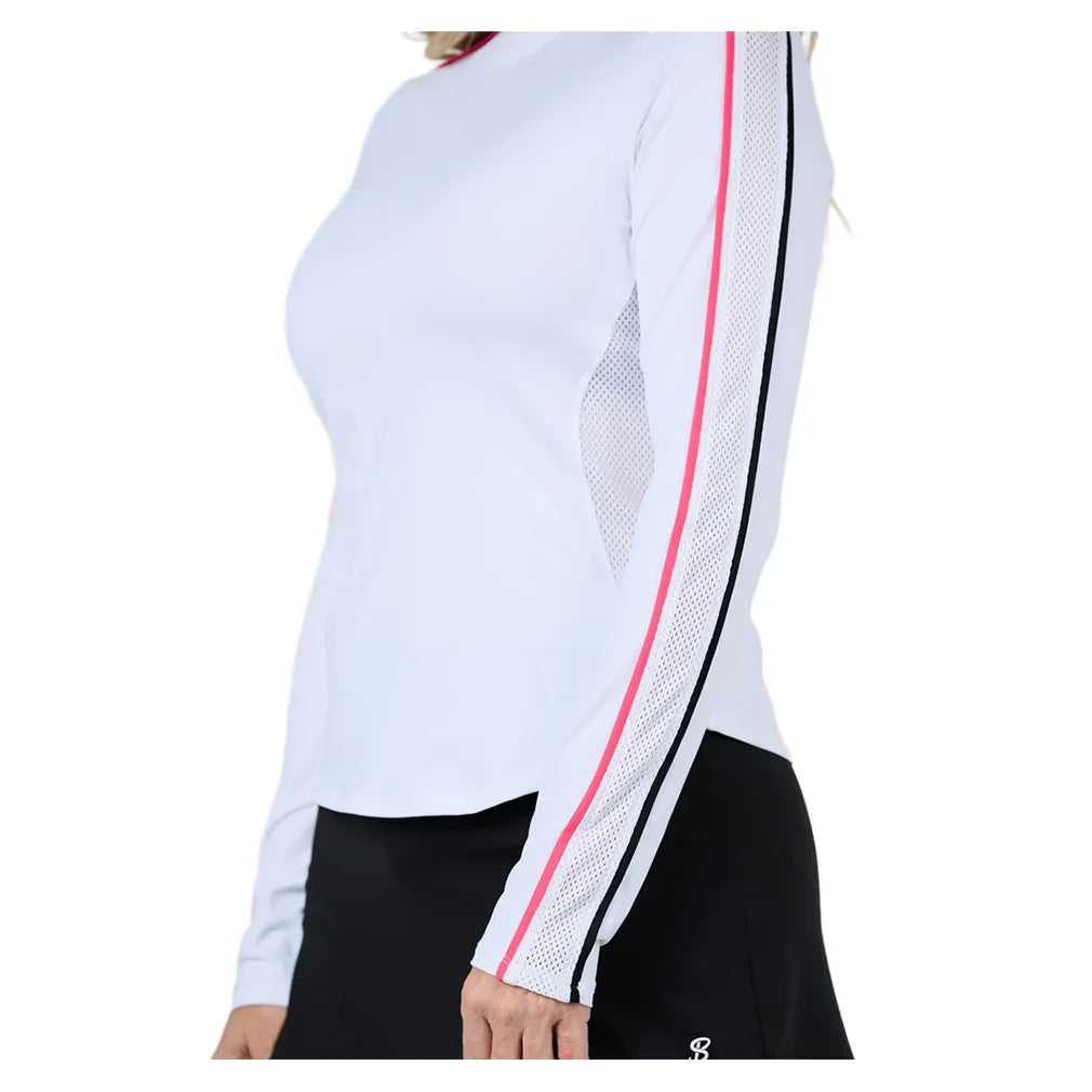 Women's Long Sleeve Tennis Top White