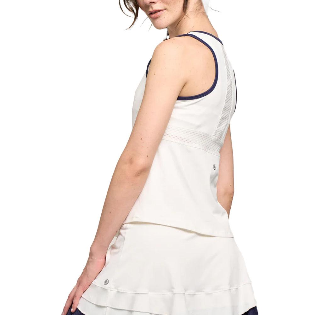 Women's Elite Spice Tennis Tank Eggplant and Cayenne