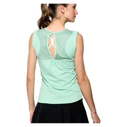 Women's Power Tennis Tank Lichen