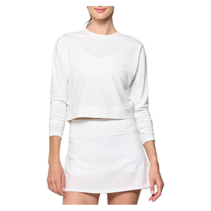Women's Rally Tennis Top White