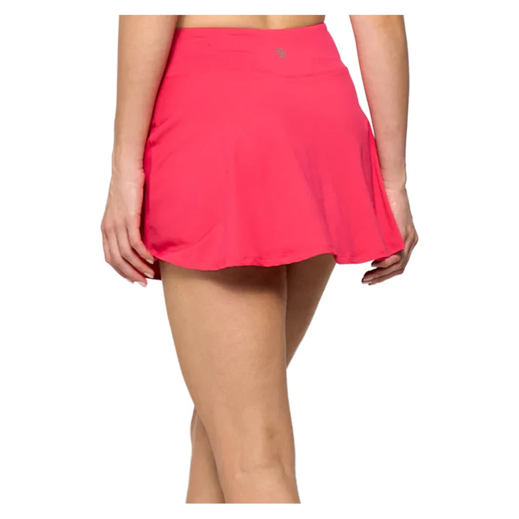 Women's Tiebreaker 13 Inch Tennis Skort Raspberry