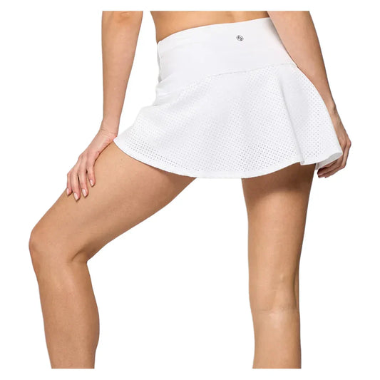 Women's Lift 13 Inch Tennis Skort White