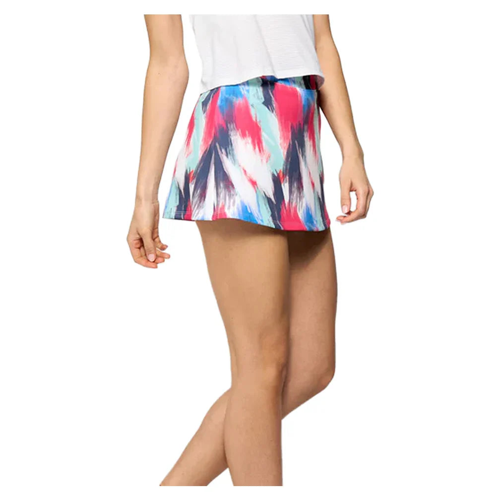 Women's Vixen Printed 13 Inch Tennis Skort Brushstrokes