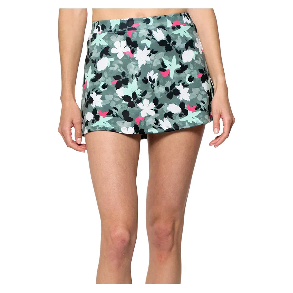 Women's Vixen Printed 13 Inch Tennis Skort Fern Bouquet