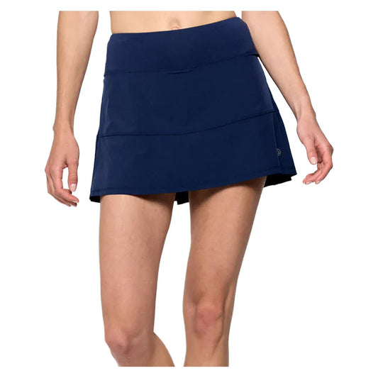 Women's Linear 15 Inch Tennis Skort Marine