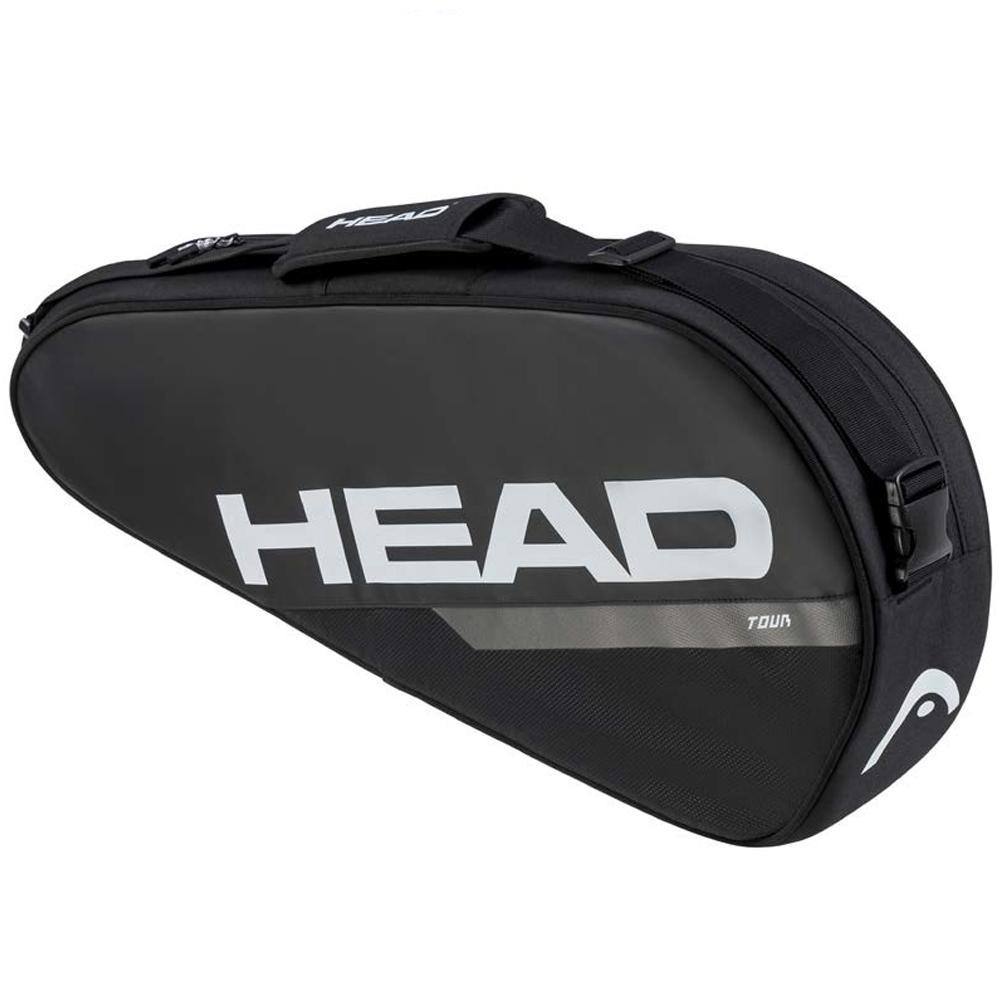 Tour S Tennis Racquet Bag Black and White
