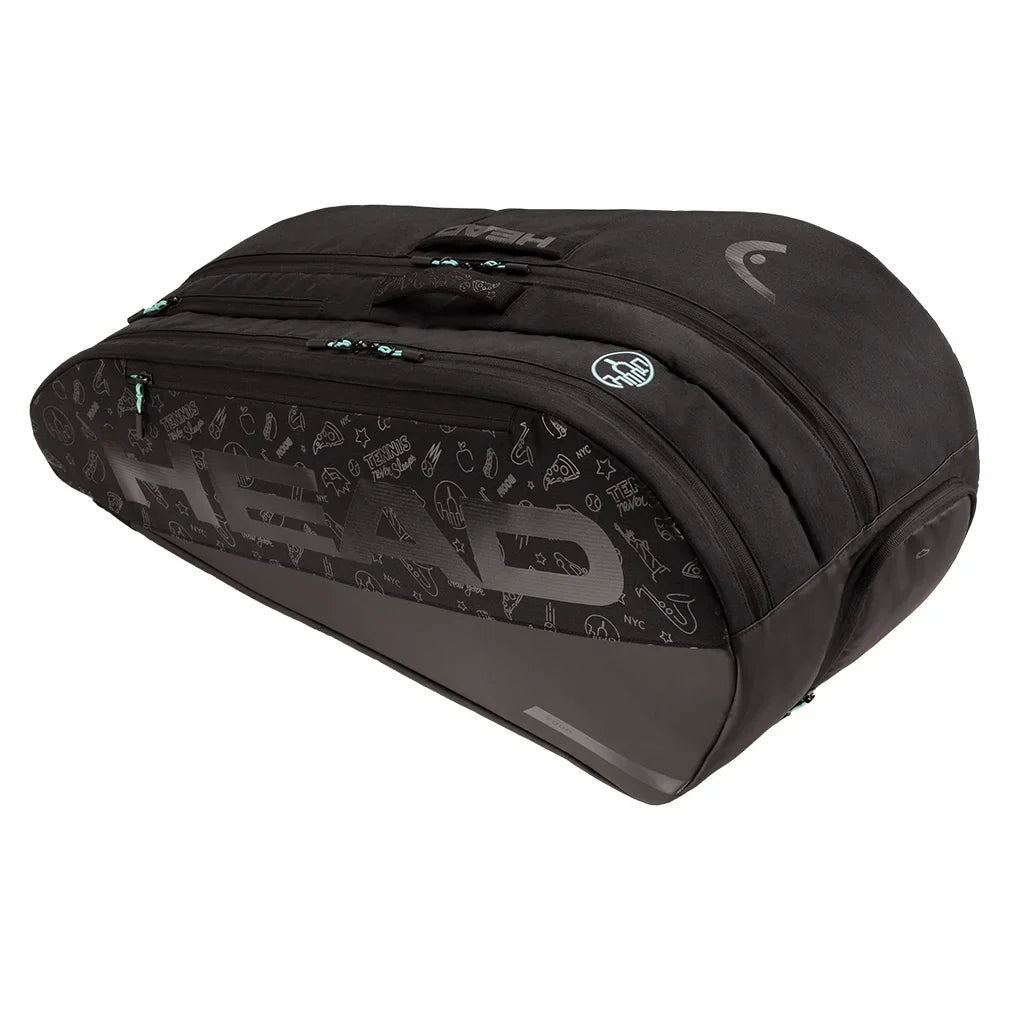 2025 Neon Tour Tennis Racquet Bag L Black