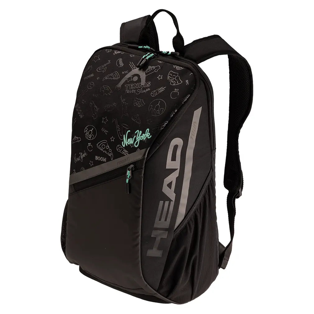 2025 Neon Tour Tennis Backpack 25L Black