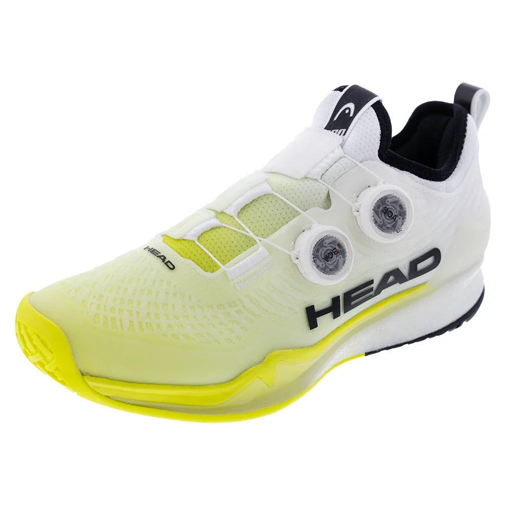 Men's Endure Pro BOA Tennis Shoes White and Yellow