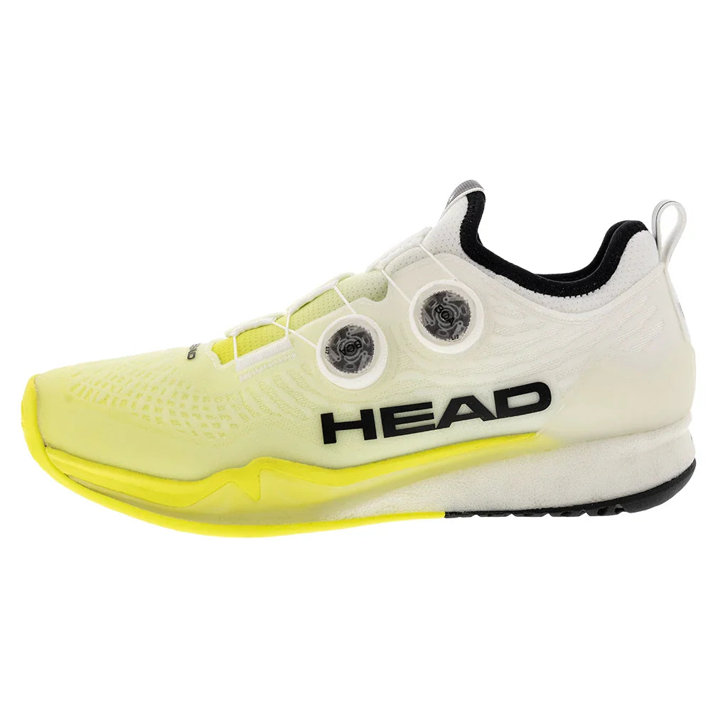 Men's Endure Pro BOA Tennis Shoes White and Yellow
