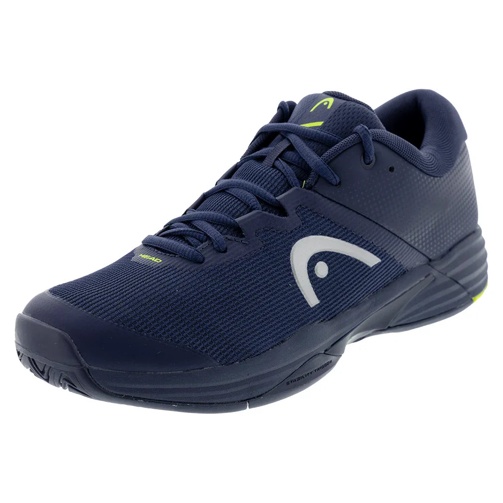 Men's Revolt Evo 2.0 Tennis Shoes Navy and Lime