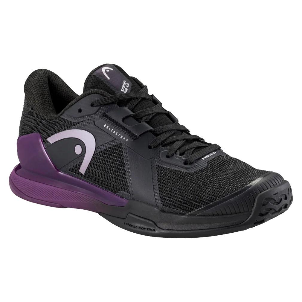 Women's Sprint Pro 4.0 Tennis Shoes Black and Plum