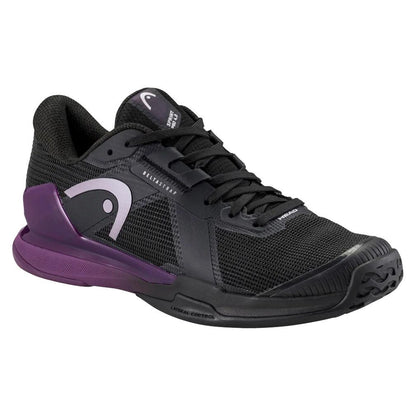 Women's Sprint Pro 4.0 Tennis Shoes Black and Plum
