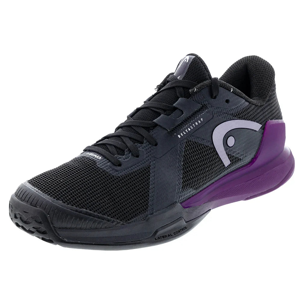Women's Sprint Pro 4.0 Tennis Shoes Black and Plum