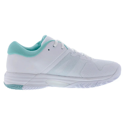 Women's Revolt Evo 2.0 Tennis Shoes White and Turquoise