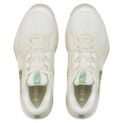 Women's Sprint Team 4.0 Tennis Shoes Chalk White and Light Green