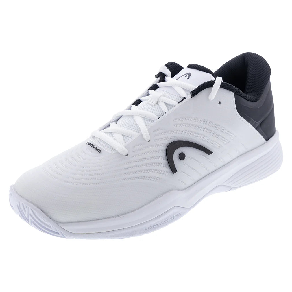 Juniors Revolt Pro 4.5 Tennis Shoes White and Black