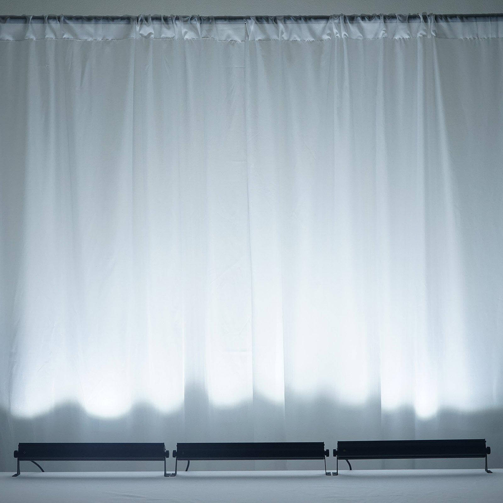 27W 9 LED White UV Stage Floor Wall Light Bar, Outdoor Indoor Uplight