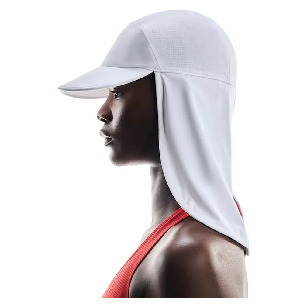 Unisex Solar Tennis Cap White