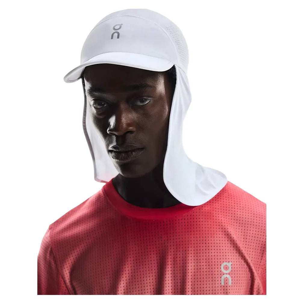 Unisex Solar Tennis Cap White