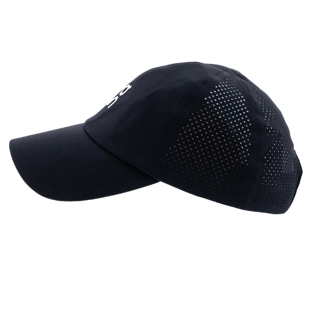 Unisex Court Tennis Cap Black