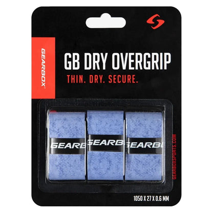 3 - Pack Dry Pickleball Overgrip Light Blue - Bell Racket Store