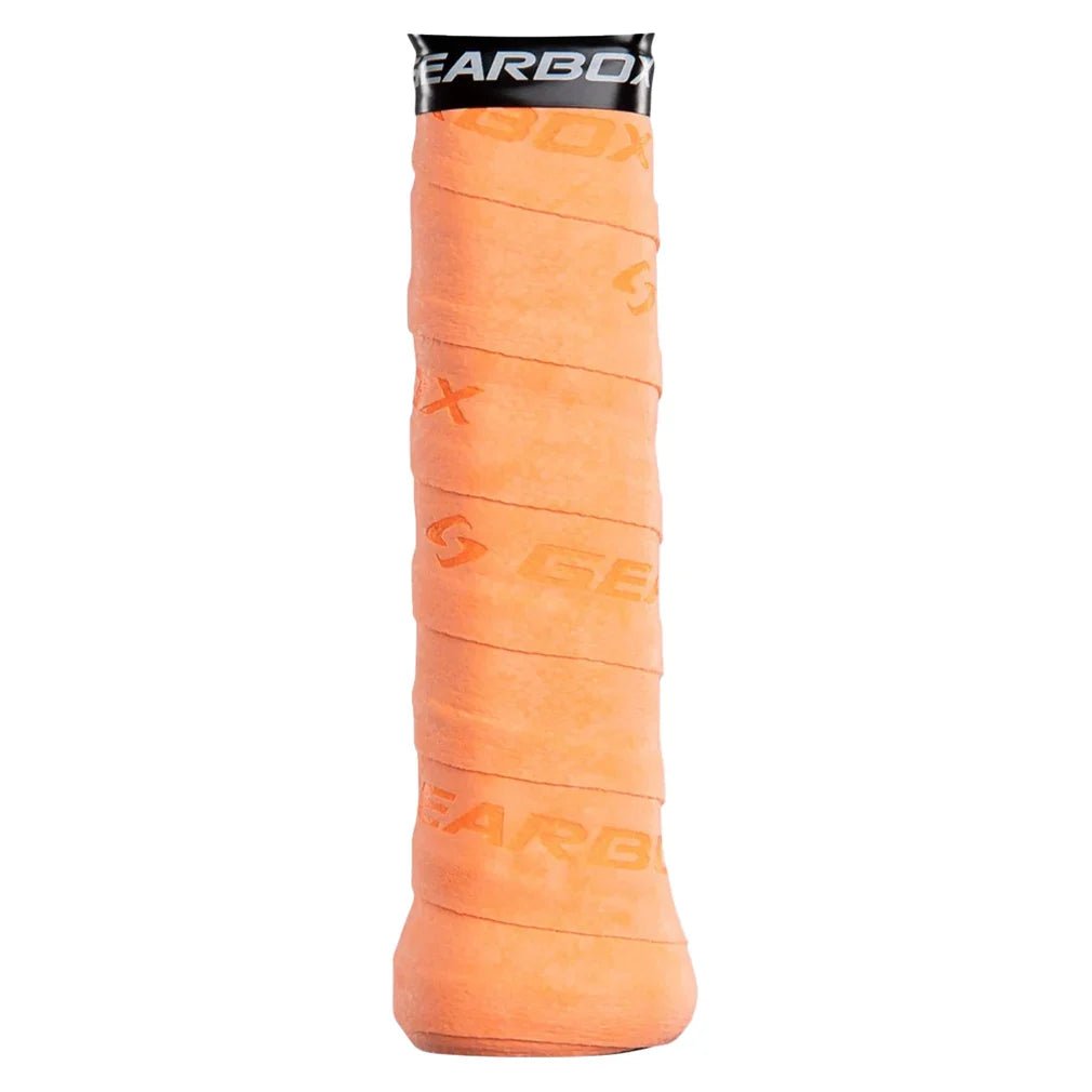 3 - Pack Dry Pickleball Overgrip Neon Orange - Bell Racket Store